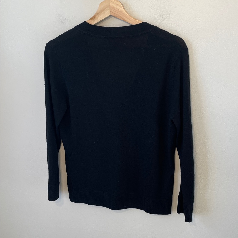 Tory Burch Simone Merino wool cardigan sweater - Picture 6 of 8